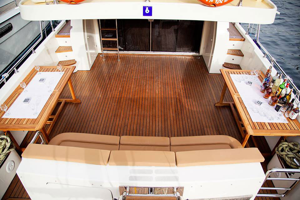 Millennium I — Arka güverte