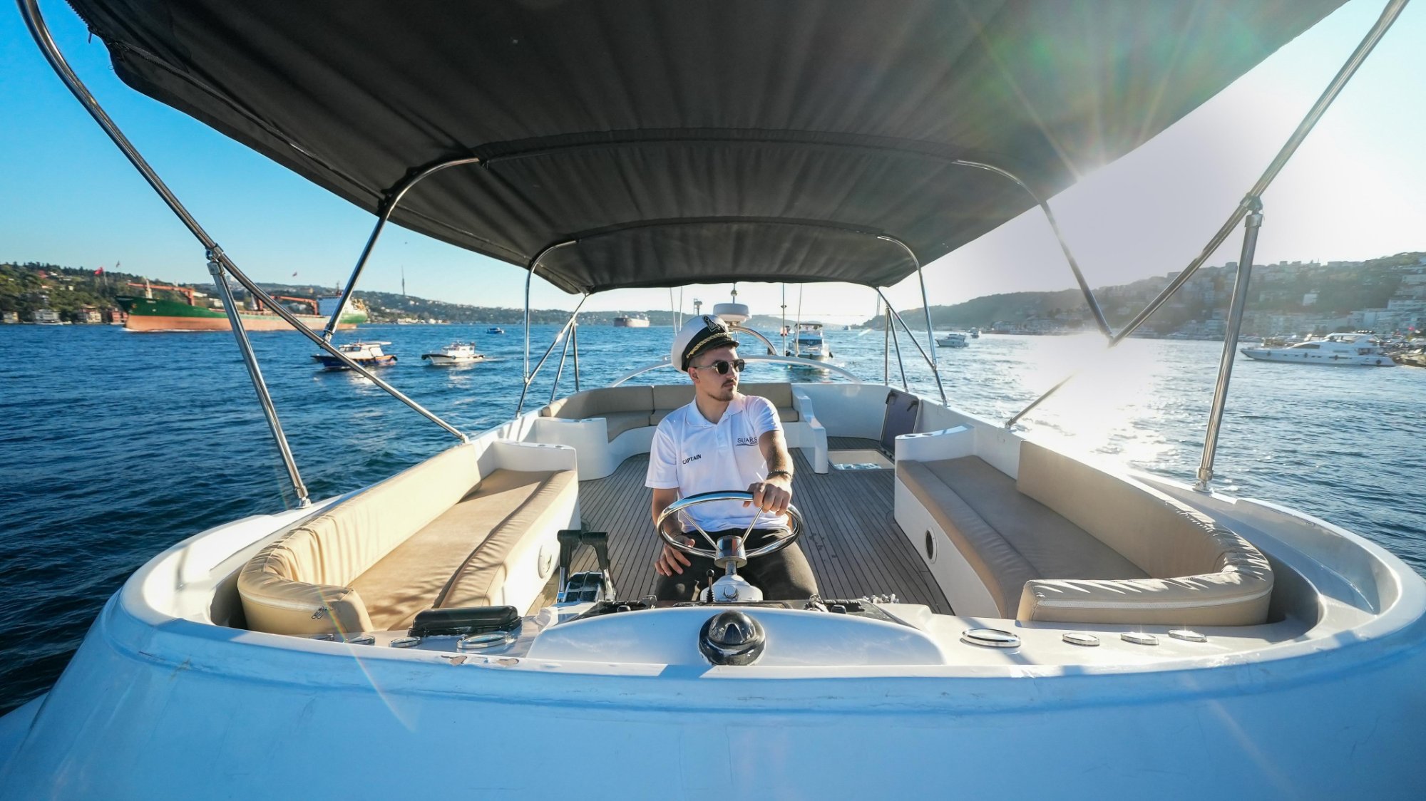 Suar S — Açık güverte kaptan